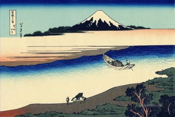  Provinz Kunst - Tama Fluss in der Musashi Provinz Katsushika Hokusai Ukiyoe
